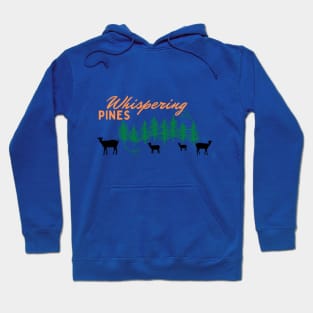 Whispering Pines Working Goat Ranch Orange and Black Hoodie